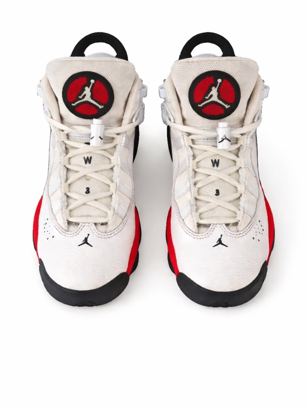 Nike Air Jordan Youth Sneakers – Size 4.5Y – White/Red/Black